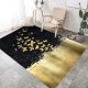 Modern geometric bedroom rug, Nordic wall-to-wall carpet for living room sofas, home interior bedside decorative mat