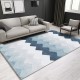 New autumn/winter geometric living room coffee table rug, bedroom bedside wall-to-wall carpet 3D printed rectangular bathroom doormat