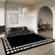 French carpets, living room coffee table and bedroom bedside black and white sofa rugs, premium luxury, stain-resistant, fragrant floor mats, in stock French carpets, living room coffee table and bedroom bedside black and white sofa rugs, premium luxury, stain-resistant, fragrant floor mats, in stock