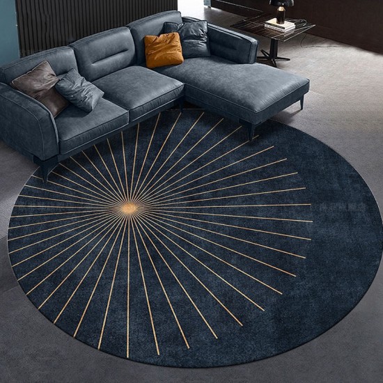 Cross-border temu simple light luxury carpets, non-slip and wear-resistant round decorative sofa cushions for the living room, easy-care rugs for the bedroom. Cross-border temu simple light luxury carpets, non-slip and wear-resistant round decorative sofa cushions for the living room, easy-care rugs for the bedroom.