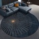 Cross-border temu simple light luxury carpets, non-slip and wear-resistant round decorative sofa cushions for the living room, easy-care rugs for the bedroom. Cross-border temu simple light luxury carpets, non-slip and wear-resistant round decorative sofa cushions for the living room, easy-care rugs for the bedroom.