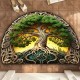 Cross-border American-style semi-circular floor mats, stain-resistant, easy-care floor mats for home entryways, in stock for dropshipping Cross-border American-style semi-circular floor mats, stain-resistant, easy-care floor mats for home entryways, in stock for dropshipping
