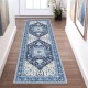 NEXTECHBIZ Cross-border TEMU Amazon vintage American hallway carpet, non-slip and stain-resistant, easy-care floor mat for living room and balcony