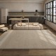 Simple vintage-style imitation cashmere living room carpet, hotel/B&B wall-to-wall rug, home bedroom bedside rug