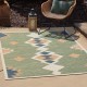 NEXTECHBIZ Cross-border outdoor camping rug, stain-resistant, large living room wall-to-wall sofa coffee table mat, porch/entrance door mat