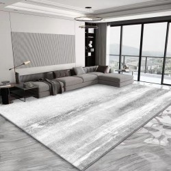 NEXTECHBIZ High-end, simple, stain-resistant living room carpet, large wall-to-wall blanket, home bedroom bedside rug, wear-resistant sofa blanket