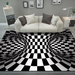 NEXTECHBIZ Cross-border carpets, living room sofa rugs, 3D vortex wall-to-wall carpets, creative three-dimensional floor mats available for shipping