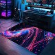 Cross-border Amazon starry sky carpet, stain-resistant and wear-resistant entrance doormat, gaming room, living room, and coffee table easy-care carpet Cross-border Amazon starry sky carpet, stain-resistant and wear-resistant entrance doormat, gaming room, living room, and coffee table easy-care carpet