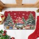 NEXTECHBIZ Diatom mud Amazon Christmas print floor mats, easy-care, stain-resistant, and wear-resistant doormats, available for shipping.