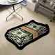US dollar bill cross-border doormat, factory wholesale, Amazon entryway floor mat, wear-resistant decorative entryway mat US dollar bill cross-border doormat, factory wholesale, Amazon entryway floor mat, wear-resistant decorative entryway mat