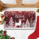 NEXTECHBIZ Diatom mud Amazon Christmas print floor mats, easy-care, stain-resistant, and wear-resistant doormats, available for shipping.