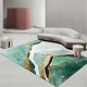 Cross-border simple geometric crystal velvet carpet for home living room decoration, easy-care wall-to-wall large sofa rug in stock