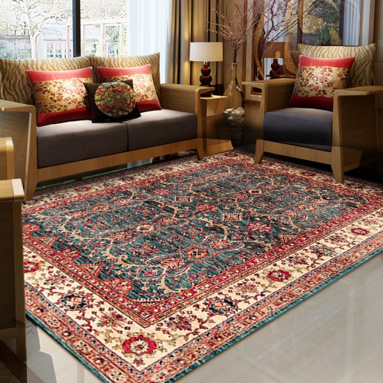 Cross-border Bohemian Living Room Carpet, Non-Slip, Stain-Resistant, Easy-Care, Sofa Blanket, Coffee Table Mat, Bedroom Bedside Blanket Cross-border Bohemian Living Room Carpet, Non-Slip, Stain-Resistant, Easy-Care, Sofa Blanket, Coffee Table Mat, Bedroom Bedside Blanket