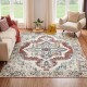 Cross-border Bohemian living room carpet, hotel and homestay patio, outdoor Persian floor mat, bedroom bedside rug