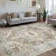 NEXTECHBIZ TEMU Cross-border Persian Living Room Carpet, Bedroom Stain-Resistant, Easy-Care, Dust-Resistant, Easy-Care, Bedside Decorative Blanket