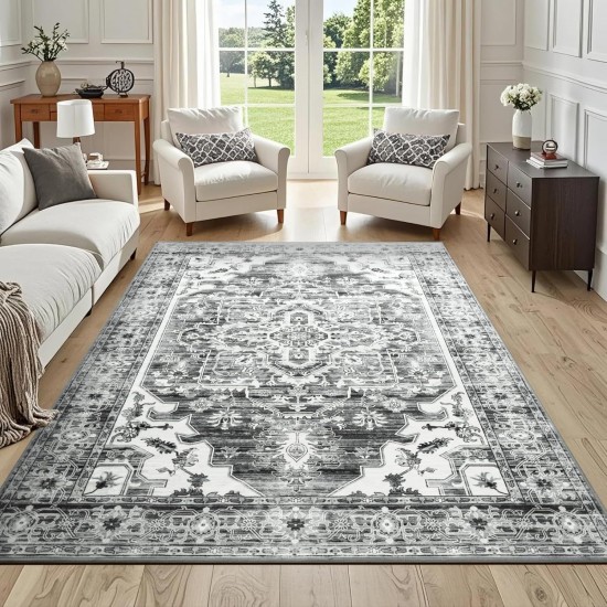 Cross-border Amazon Persian carpet, living room, stain-resistant, easy-care, dust-proof bedside decorative rug