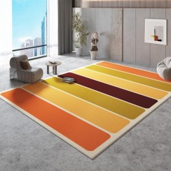 NEXTECHBIZ Dopamine Instagram-style imitation cashmere living room rug, non-slip bedside rug for girls' bedrooms, hotel and B&B decorative mat
