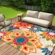 Cross-border floral pattern crystal velvet outdoor tent carpet, home living room decorative carpet, non-slip bedroom carpet. Cross-border floral pattern crystal velvet outdoor tent carpet, home living room decorative carpet, non-slip bedroom carpet.