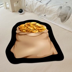 NEXTECHBIZ Cross-border Special-shaped American Diatom Mud Floor Mat, Non-Slip, Water-Absorbent, Quick-Drying Bathroom Floor Mat, Easy-Care, Entryway Blanket