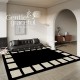 French carpets, living room coffee table and bedroom bedside black and white sofa rugs, premium luxury, stain-resistant, fragrant floor mats, in stock French carpets, living room coffee table and bedroom bedside black and white sofa rugs, premium luxury, stain-resistant, fragrant floor mats, in stock