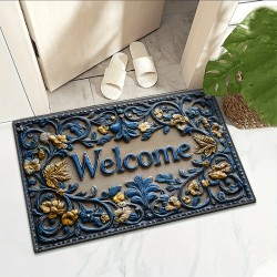 NEXTECHBIZ Temu labelled retro entrance doormats, absorbent, non-slip, easy-care entryway mats, cross-border supply