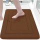 NEXTECHBIZ Temu Amazon spot shipping, cross-border zigzag pattern coral fleece floor mat, factory wholesale, non-slip bathroom mats