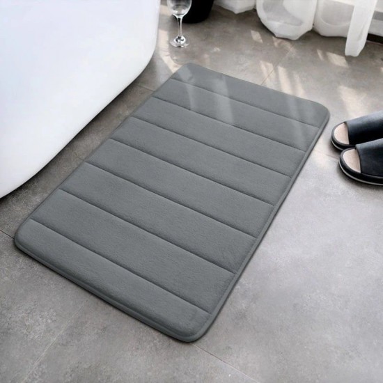 Cross-border striped quilted coral fleece floor mat, manufacturer wholesale, non-slip bathroom mats, TEMU Amazon stock and dropshipping Cross-border striped quilted coral fleece floor mat, manufacturer wholesale, non-slip bathroom mats, TEMU Amazon stock and dropshipping