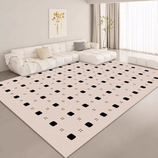 NEXTECHBIZ Nordic minimalist living room carpet, sofa coffee table blanket, bedroom bedside mat, high-end full-length closet carpet