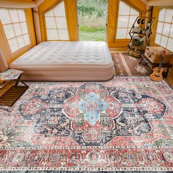 NEXTECHBIZ Cross-border Nordic Persian dropshipping. Easy-to-care large area rug for the living room, outdoor balcony decorative rug.