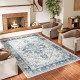 NEXTECHBIZ Cross-border vintage distressed Persian-style carpets, non-slip cooling mats for the bedroom balcony, stain-resistant and wear-resistant decorative mats for the living room.