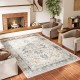 NEXTECHBIZ Cross-border vintage distressed Persian-style carpets, non-slip cooling mats for the bedroom balcony, stain-resistant and wear-resistant decorative mats for the living room.