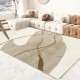 Simple light luxury Nordic-style carpet, living room, balcony, non-slip, absorbent, easy-care carpet, bedroom bedside decorative rug Simple light luxury Nordic-style carpet, living room, balcony, non-slip, absorbent, easy-care carpet, bedroom bedside decorative rug